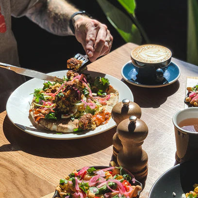 Vegan Falafel Flatbread