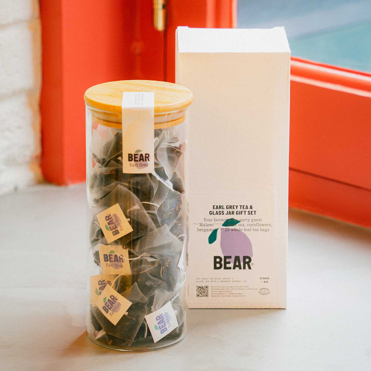 Tea with BEAR • Tea Bags & Jar Gift Set