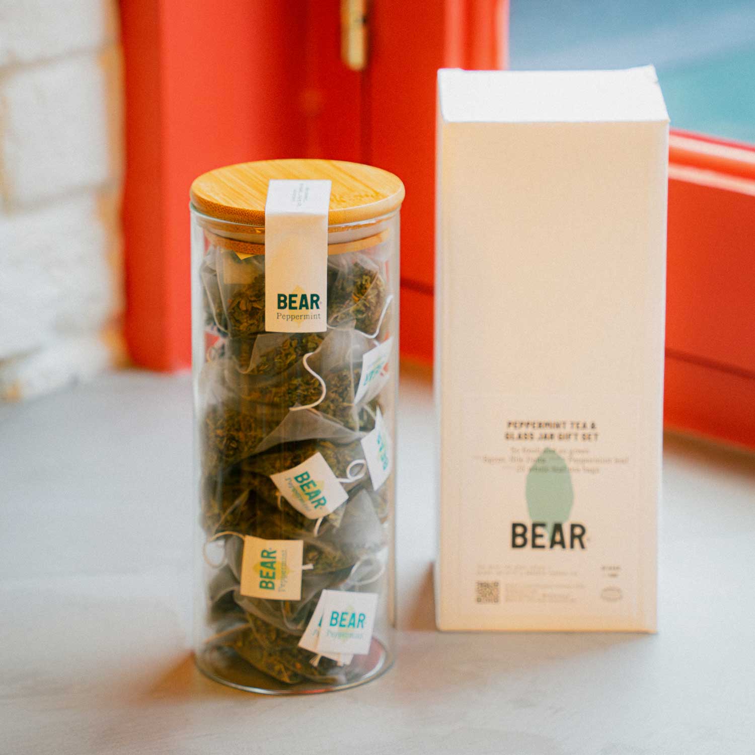 Tea with BEAR • Tea Bags & Jar Gift Set
