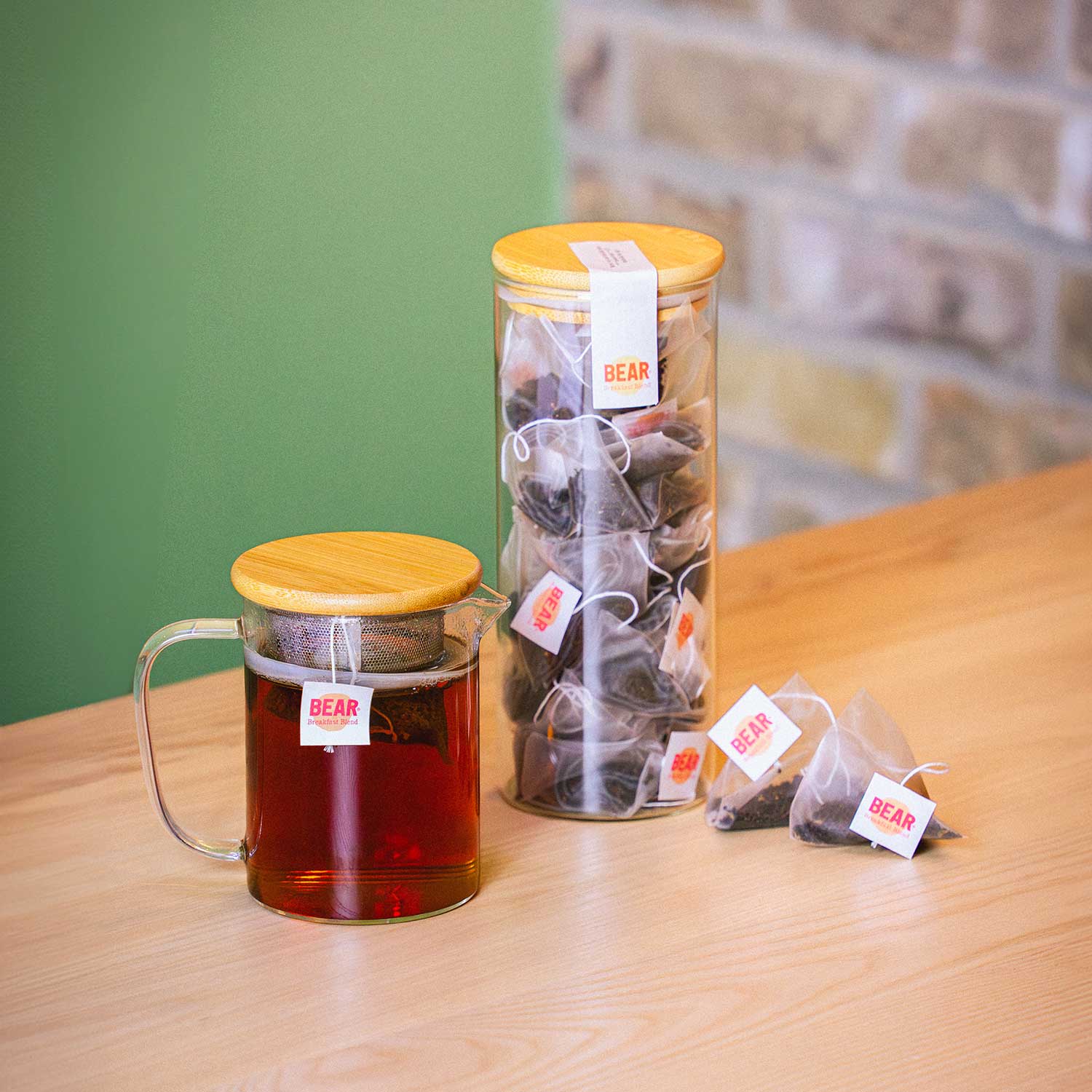 Tea with BEAR • Tea Bags & Jar Gift Set
