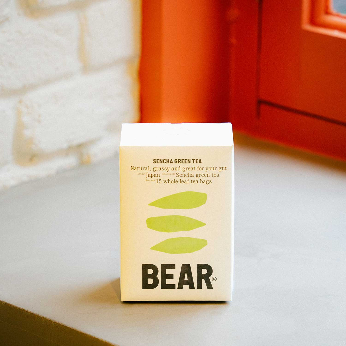 Tea with BEAR • Sencha Green