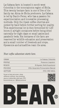 Adventure - La Cabana, Columbia