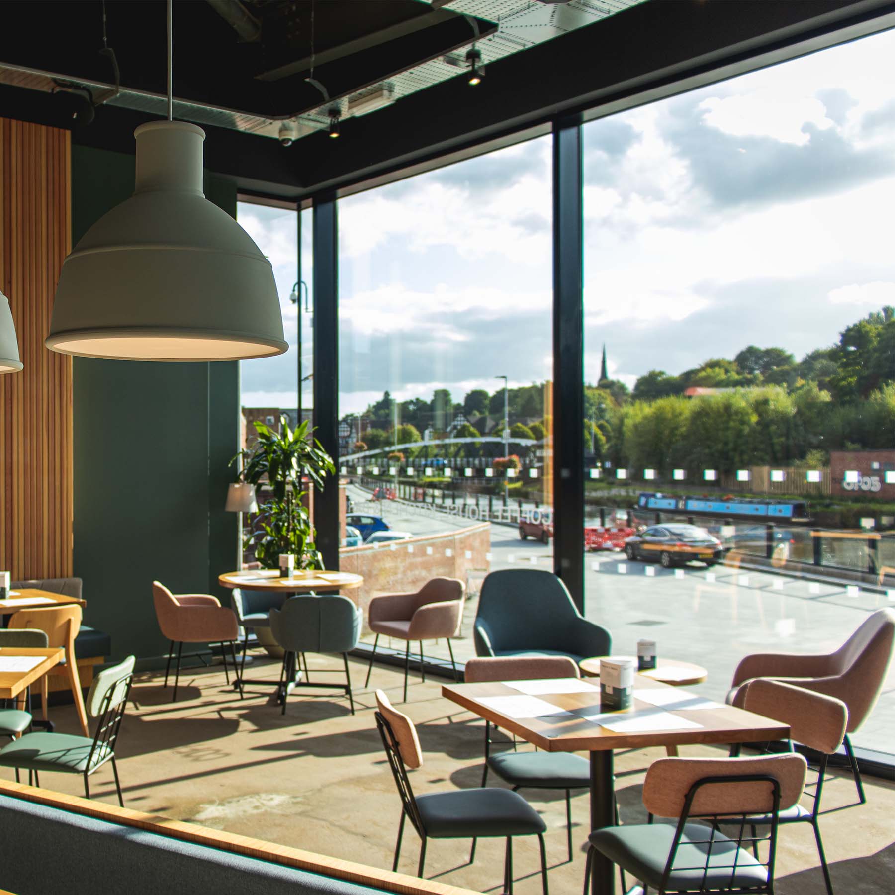 BEAR Northwich overlooking the river. Join us for brunch with a view!