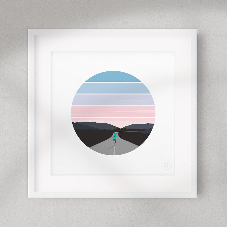 Hasta Inc The Open Road Square Print (unframed)