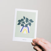 Note and Shine Houseplant Thank You card